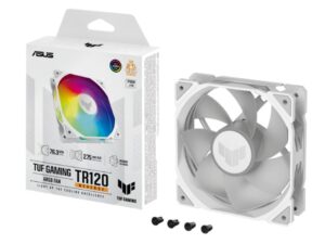 ASUS TUF GAMING TR120 ARGB REVERSE WHITE ventilator 18