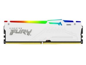 KINGSTON DIMM DDR5 32GB (2x16GB kit) 6000MHz KF560C30BWEAK2-32 FURY Beast RGB White EXPO 18