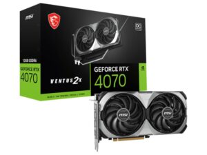 MSI NVidia GeForce RTX 4070 12GB RTX 4070 VENTUS 2X E1 12G OC grafička karta 18