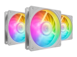 COOLER MASTER Mobius 120P ARGB White 3-pack kit ventilator (MFZ-M2DW-243P2-R1) 18