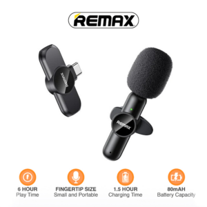 Mikrofon REMAX Ryusic Series K09 Type-C crni 18