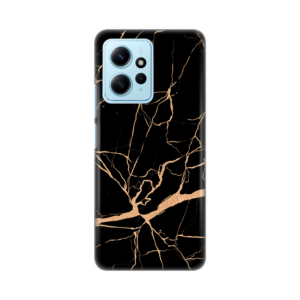 Torbica Silikonska Print za Xiaomi Redmi Note 12 4G (EU) All Black 18