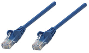 LAN UTP kabl intellinet 342575 Cat6 CCA/Plavi/1m 18