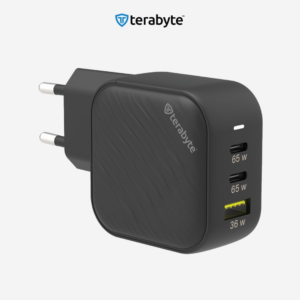 Punjac univerzalni Terabyte TR65W, GaN, PPS, PD 3.0, QC 3.0, 65W crni CE 18