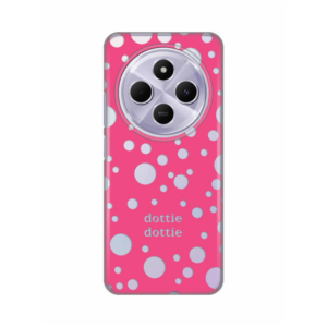 Torbica Silikonska Print Skin za Xiaomi Redmi 14C Dottie Dottie Pink