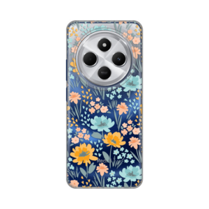 Torbica Silikonska Print Skin za Xiaomi Redmi 14C Lovely Flowers