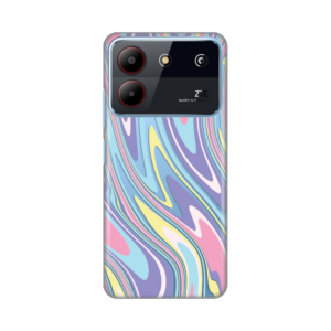 Torbica Silikonska Print Skin za ZTE Blade A54 Liquid Dream