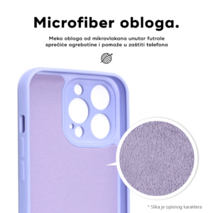 Torbica Teracell Soft Velvet za Xiaomi Redmi 14C ljubicasta 18