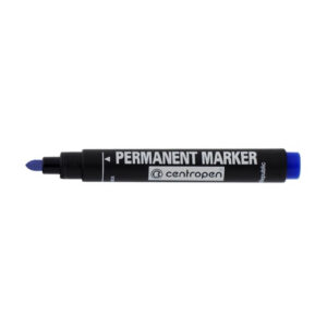 Permanent marker CENTROPEN 8566 2mm obli vrh plavi 19