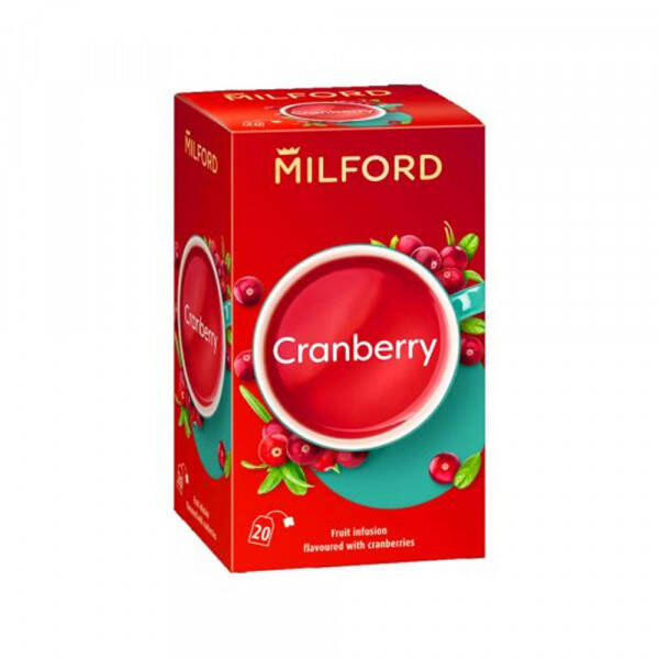 Čaj Milford brusnica 1/20