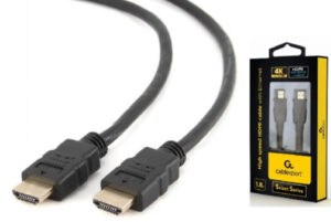 CC-HDMIL-1.8M Gembird HDMI  kabl v.2.0 ethernet support 3D/4K TV 1.8m (alt. CC-HDMI4L-6)