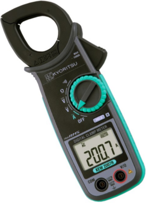 Kyoritsu Kew 2007R AC Digital Clamp Meter, True RMS, 400Hz