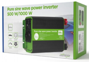 EG-PWC-PS500-01 Gembird 12V Cist sinusni auto inverter DC/AC 500W + USB port, 1,95KG