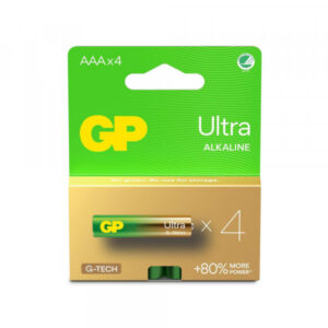 Baterija GP ultra alkalna LR03 AAA 4kom