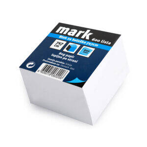 Blok za beleške 7x7 cm MARK 600 lista,lajmovan  060206