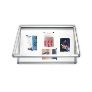 Tabla oglasna 2×3 GS1129 sa vratima i inbus ključem, bela magnetna 120×90