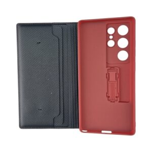 PREKLOPNA FUTROLA ELEGANT  HOLSTER Samsung S25 ULTRA BORDO