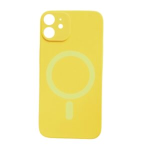 Silikonska futrola Magsafe COLOR Iphone 11 ŽUTA