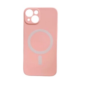 Silikonska futrola Magsafe COLOR Iphone 14 BEBI ROZE 19