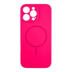 Silikonska futrola Magsafe LUX Iphone 15 PRO ROZE