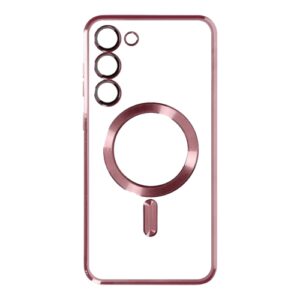 Silikonska futrola Magsafe SAMSUNG S25 PLUS ROZE