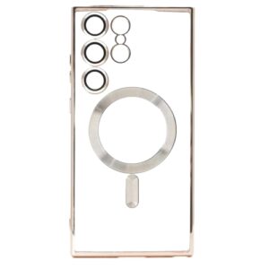 Silikonska futrola Magsafe SAMSUNG S25 ULTRA ZLATNA 19