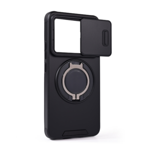 Torbica CamShield Ring stand za Xiaomi 14T Pro crna