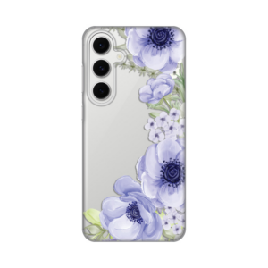 Torbica Silikonska Print Skin za Samsung S721B Galaxy S24 Fe Blue Roses