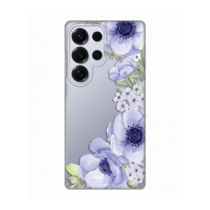 Torbica Silikonska Print Skin za Samsung S938B Galaxy S25 Ultra Blue Roses
