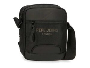 Pepe Jeans Muška torbica 22cm sa 2 pregrade Bromley black 70655