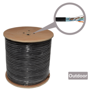 FPC-6260ME-SOL-OUT Gembird FTP cat6 Outdoor, solid 23AWG, 0,57mm PREMIUM CCA kotur pun presek 305m