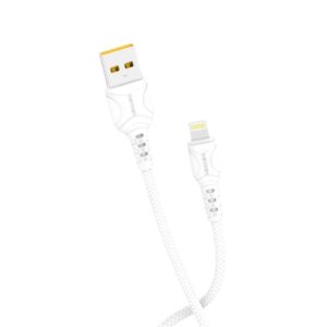 DENMEN D08L Lightning USB data kabl 3,6A 1m BELI