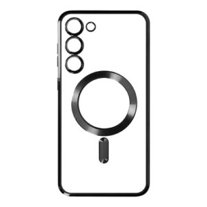 Silikonska futrola Magsafe SAMSUNG S25 ULTRA CRNA