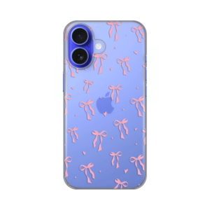Torbica Silikonska Print Skin za iPhone 16 6.1 Cute Bow