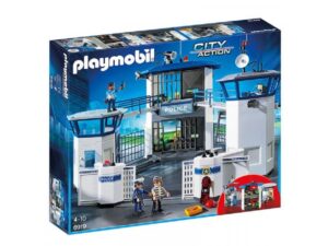 PLAYMOBIL Policija: Policijski štab sa zatvorom