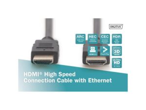 DIGITUS Kabl HDMI na HDMI 4K 2m crni