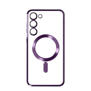 Silikonska futrola Magsafe  Samsung A36 LILA