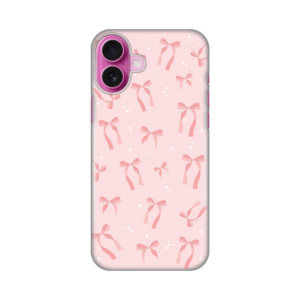Torbica Silikonska Print za iPhone 16 Plus 6.7 Bow