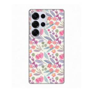 Torbica Silikonska Print za Samsung S938B Galaxy S25 Ultra Watercolor Flowers