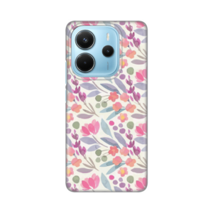 Torbica Silikonska Print za Xiaomi Redmi Note 14 4G Watercolor Flower