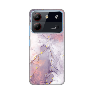 Torbica Silikonska Print za ZTE Blade A54 Pink Marble 19