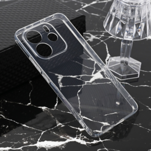 Torbica silikonska Ultra Thin za Xiaomi Redmi Note 14 4G transparent