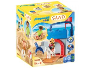 PLAYMOBIL 1.2.3 Sand Kofica za plažu i modle