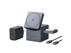 ANKER 3-in-1 Cube with MagSafe B2B Black (Y1811G11)