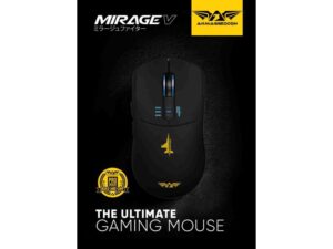 ARMAGGEDDON Mirage V Wireless/BT Gaming Mouse Black