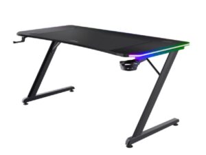 TRUST GXT 710 Luminus Pro RGB Black Gejmerski sto