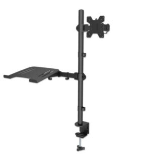 Nosač za monitor sa postoljem za laptop Manhattan 462136 13″-32″ 19