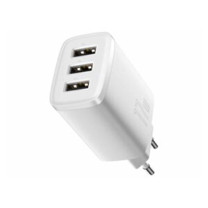BASEUS Punjač Compact 3U 17W BELI