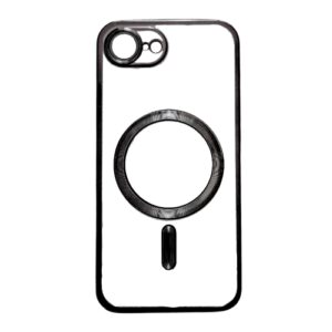 Silikonska futrola Magsafe Iphone 16e CRNA