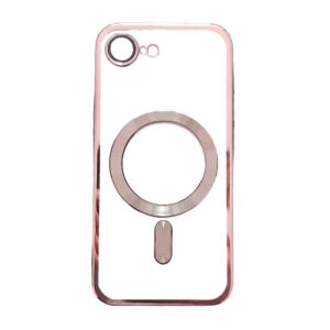 Silikonska futrola Magsafe Iphone 16e ROZE